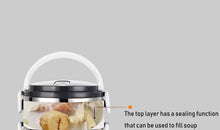 Load image into Gallery viewer, Stainless Steel Heat Preservation Lunch Box 1 Pieces Adult Business Bento Box Food Container For Kids Portable Picnic School