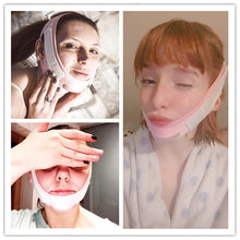 Load image into Gallery viewer, Face Slim V-Line Lift Up Mask Cheek Chin Neck Slimming Thin Belt Strap Beauty Delicate Facial Thin Face Mask Slimming Bandage