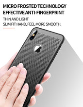 Load image into Gallery viewer, Luxury Case For iPhone 11 Pro Max Cases Hollow Heat Dissipation Back Cover For iPhone XS MAX XR X 10 7 8 Plus Hard PC