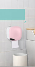 Load image into Gallery viewer, Bathroom Waterproof Tissue Box Plastic Bath Toilet Paper Holder Wall Mounted Paper Storage Box Double Layer Dispenser