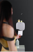 Load image into Gallery viewer, Bathroom Waterproof Tissue Box Plastic Bath Toilet Paper Holder Wall Mounted Paper Storage Box Double Layer Dispenser