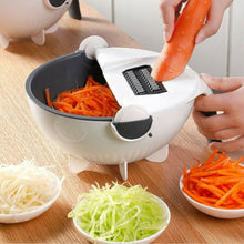 Load image into Gallery viewer, Multi-function Rotate Vegetable Cutter Portable Food Slicer Safe Grater Kit For Kitchen