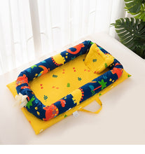 Load image into Gallery viewer, Baby Bed Portable Foldable Baby Crib Cartoon Kids Soft Cotton Nest Cradle Bedding Crib Child Nest Cotton Infant Travel Bed