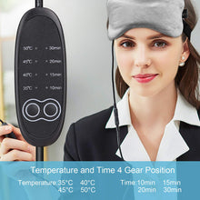 Load image into Gallery viewer, Lavender Heated Eye Mask for Sleeping USB Heated Eye Mask Warm Steam Dry Eye Mask Electric Temperature Heating Hot Eye Mask