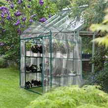Load image into Gallery viewer, Corrosion-resistant Plant Flowers Cover PVC Greenhouse Cover Waterproof Anti-UV Gardening Protect Plants (without Iron Stand)