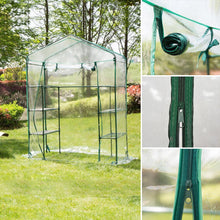 Load image into Gallery viewer, Corrosion-resistant Plant Flowers Cover PVC Greenhouse Cover Waterproof Anti-UV Gardening Protect Plants (without Iron Stand)