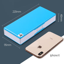 Load image into Gallery viewer, 2020 New Creative Multifunctional Pencil Case With Led Light Usb Mini Fan Student Stationery Box Korean Pencil Case Boy And Girl