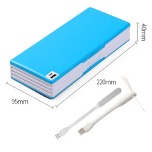 Load image into Gallery viewer, 2020 New Creative Multifunctional Pencil Case With Led Light Usb Mini Fan Student Stationery Box Korean Pencil Case Boy And Girl