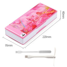Load image into Gallery viewer, 2020 New Creative Multifunctional Pencil Case With Led Light Usb Mini Fan Student Stationery Box Korean Pencil Case Boy And Girl