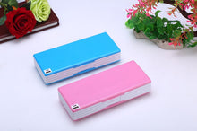 Load image into Gallery viewer, 2020 New Creative Multifunctional Pencil Case With Led Light Usb Mini Fan Student Stationery Box Korean Pencil Case Boy And Girl