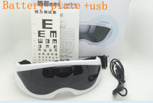 Load image into Gallery viewer, Rechargeable Electric Air Pressure Eye Massager Functions Wireless Vibration Magnetic Far-infrared Heating Usb Glasses