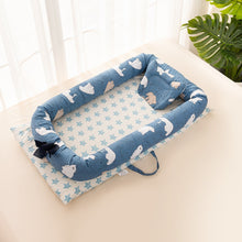 Load image into Gallery viewer, Baby Bed Portable Foldable Baby Crib Cartoon Kids Soft Cotton Nest Cradle Bedding Crib Child Nest Cotton Infant Travel Bed