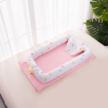 Load image into Gallery viewer, Baby Bed Portable Foldable Baby Crib Cartoon Kids Soft Cotton Nest Cradle Bedding Crib Child Nest Cotton Infant Travel Bed