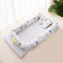 Load image into Gallery viewer, Baby Bed Portable Foldable Baby Crib Cartoon Kids Soft Cotton Nest Cradle Bedding Crib Child Nest Cotton Infant Travel Bed