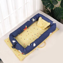 Load image into Gallery viewer, Baby Bed Portable Foldable Baby Crib Cartoon Kids Soft Cotton Nest Cradle Bedding Crib Child Nest Cotton Infant Travel Bed