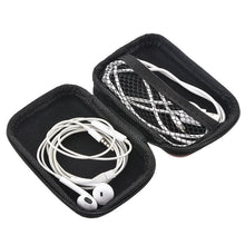 Load image into Gallery viewer, Mobile Hard Storage Box Organizer Ear Cup Disk Drive Storage Container Electronic Parts Storage Pouch 1PC Multifunction