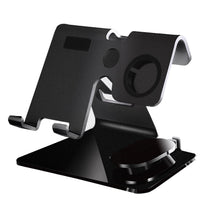 Load image into Gallery viewer, 2 In 1 Aluminum Alloy Charging Stand Station Tablet Mobile Phone Car Home Smart Watch Portable Desktop Office Holder Bracket