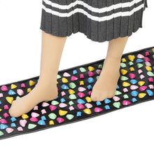 Load image into Gallery viewer, 4 Types Foot Massager Mat Reflexology Walk Relax Massager Stone Pain Relieve Leg Mat  Care Pad Muscle Stimulation Pad