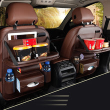 Load image into Gallery viewer, The New Durable Multifunction Foldable Adjustable Auto Car Backseat Snacks PC Storage Bag Sundries Organizer
