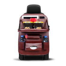 Load image into Gallery viewer, The New Durable Multifunction Foldable Adjustable Auto Car Backseat Snacks PC Storage Bag Sundries Organizer