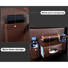 Load image into Gallery viewer, The New Durable Multifunction Foldable Adjustable Auto Car Backseat Snacks PC Storage Bag Sundries Organizer