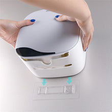 Load image into Gallery viewer, Bathroom Waterproof Tissue Box Plastic Bath Toilet Paper Holder Wall Mounted Paper Storage Box Double Layer Dispenser