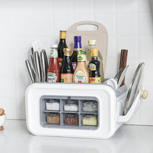 Load image into Gallery viewer, Spice Jars Spice Rack Spice Tins Spice Storage Jar Tins Pepper Seasoning Shakers Jars Seasoning Box Set Kitchen Tools