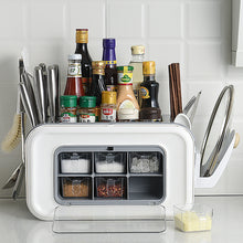 Load image into Gallery viewer, Spice Jars Spice Rack Spice Tins Spice Storage Jar Tins Pepper Seasoning Shakers Jars Seasoning Box Set Kitchen Tools