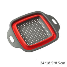 Load image into Gallery viewer, Kitchen Accessories Tools Fold-able Fruit Vegetable Washing Basket Strainer Portable Colander Collapsible Drainer Kitchen Gadgets