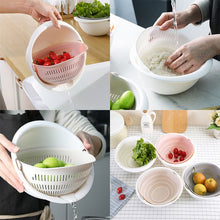 Load image into Gallery viewer, Kitchen Accessories Tools Fold-able Fruit Vegetable Washing Basket Strainer Portable Colander Collapsible Drainer Kitchen Gadgets
