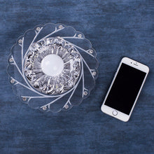 Load image into Gallery viewer, Modern LED Crystal Ceiling Light Circular Mini Ceiling Lamp Luminarias Rotunda Light For Living Room Aisle Corridor Kitchen