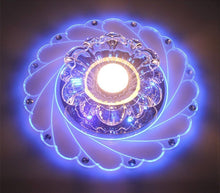 Load image into Gallery viewer, Modern LED Crystal Ceiling Light Circular Mini Ceiling Lamp Luminarias Rotunda Light For Living Room Aisle Corridor Kitchen