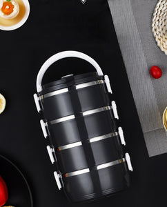 Stainless Steel Heat Preservation Lunch Box 1 Pieces Adult Business Bento Box  Food Container For Kids Portable Picnic School