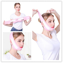 Load image into Gallery viewer, Face Slim V-Line Lift Up Mask Cheek Chin Neck Slimming Thin Belt Strap Beauty Delicate Facial Thin Face Mask Slimming Bandage
