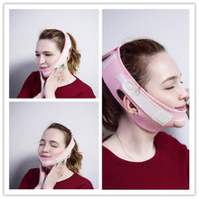 Load image into Gallery viewer, Face Slim V-Line Lift Up Mask Cheek Chin Neck Slimming Thin Belt Strap Beauty Delicate Facial Thin Face Mask Slimming Bandage
