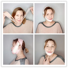 Load image into Gallery viewer, Face Slim V-Line Lift Up Mask Cheek Chin Neck Slimming Thin Belt Strap Beauty Delicate Facial Thin Face Mask Slimming Bandage
