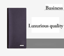 Load image into Gallery viewer, men&#39;s wallet microfiber leather long purse carteira masculina hombre billeteras thin porte 2019 men wallets of leather genuine
