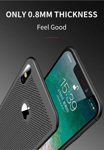Luxury Case For iPhone 11 Pro Max Cases Hollow Heat Dissipation Back Cover For iPhone XS MAX XR X 10 7 8 Plus Hard PC