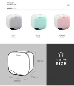 Bathroom Waterproof Tissue Box Plastic Bath Toilet Paper Holder Wall Mounted Paper Storage Box Double Layer Dispenser