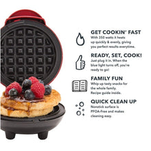 Load image into Gallery viewer, Electric Waffles Maker Bubble Egg Cake Oven Breakfast Waffle Machine Egg Cake Oven Pan Eggette Machine Mini Waffle Pot
