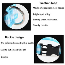 Load image into Gallery viewer, Dog Collar USB Charging LED Light Flashing Nylon Dog Leash For Puppy Small Medium Large Dog Walking Safe Pet Supplies
