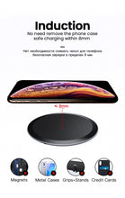 Load image into Gallery viewer, amzish 15W Fast QI Wireless Charger For iPhone 11 Pro 8 X XR XS Max 15W USB Quick Wireless Charging Pad For Samsung S10 S9 Note9
