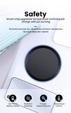 Load image into Gallery viewer, amzish 15W Fast QI Wireless Charger For iPhone 11 Pro 8 X XR XS Max 15W USB Quick Wireless Charging Pad For Samsung S10 S9 Note9
