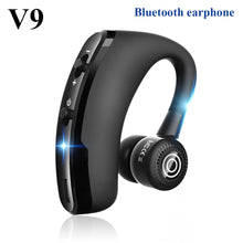 Load image into Gallery viewer, V9 earphones Bluetooth headphones Handsfree wireless headset Business headset Drive Call Sports earphones for iphone Samsung
