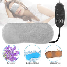 Load image into Gallery viewer, Lavender Heated Eye Mask for Sleeping USB Heated Eye Mask Warm Steam Dry Eye Mask Electric Temperature Heating Hot Eye Mask
