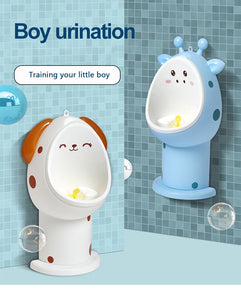 Baby Boy Potty Toilet Training Wall-Mounted Animal Urinal For Children Stand Vertical Urinal Kid Adjustable Pee Kids Pot Trainer