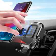 Load image into Gallery viewer, Car Wireless Charger For iPhone 11 Samsung Xiaomi Car Mount Induction Infrared Fast Wireless Charging Car Phone Holder

