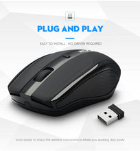 Load image into Gallery viewer, Rocketek USB Wireless Mouse 2.4G 1600DPI 3 buttons ergonomic for imac pro macbook laptop computer pc optical mini mice silent
