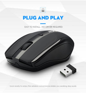 Rocketek USB Wireless Mouse 2.4G 1600DPI 3 buttons ergonomic for imac pro macbook laptop computer pc optical mini mice silent