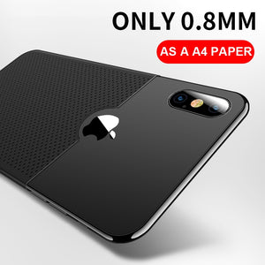 Luxury Case For iPhone 11 Pro Max Cases Hollow Heat Dissipation Back Cover For iPhone XS MAX XR X 10 7 8 Plus Hard PC